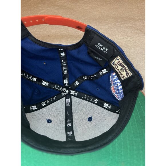 New York Knicks Hat Cap NBA Eastern Conference New Era 3D Embroidered Snapback - Picture 4 of 5